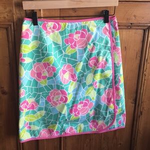 Rare print reversible Lilly Pulitzer skirt